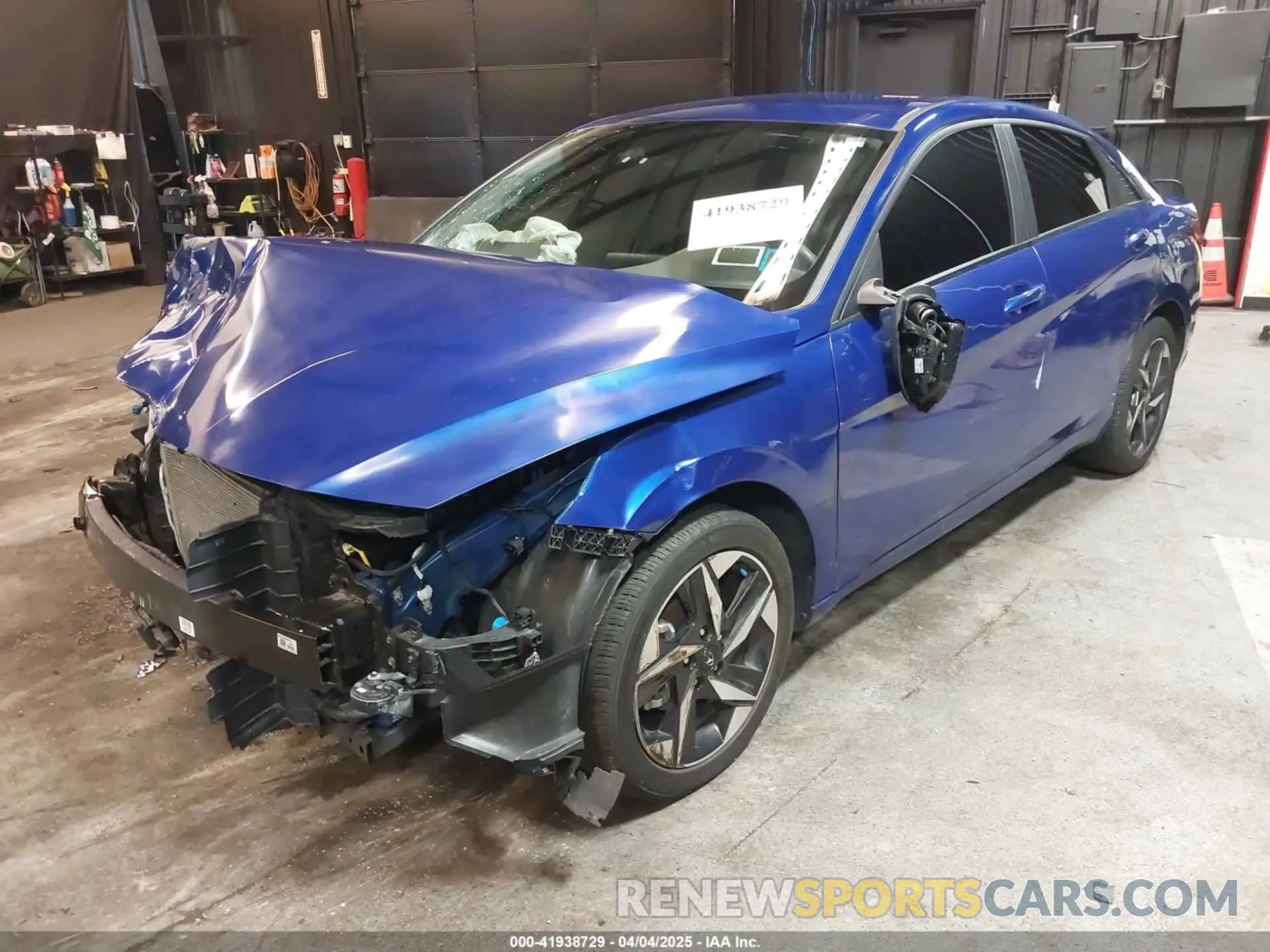 2 fotografías del automóvil dañado KMHLS4AG9PU558924 HYUNDAI ELANTRA 2023