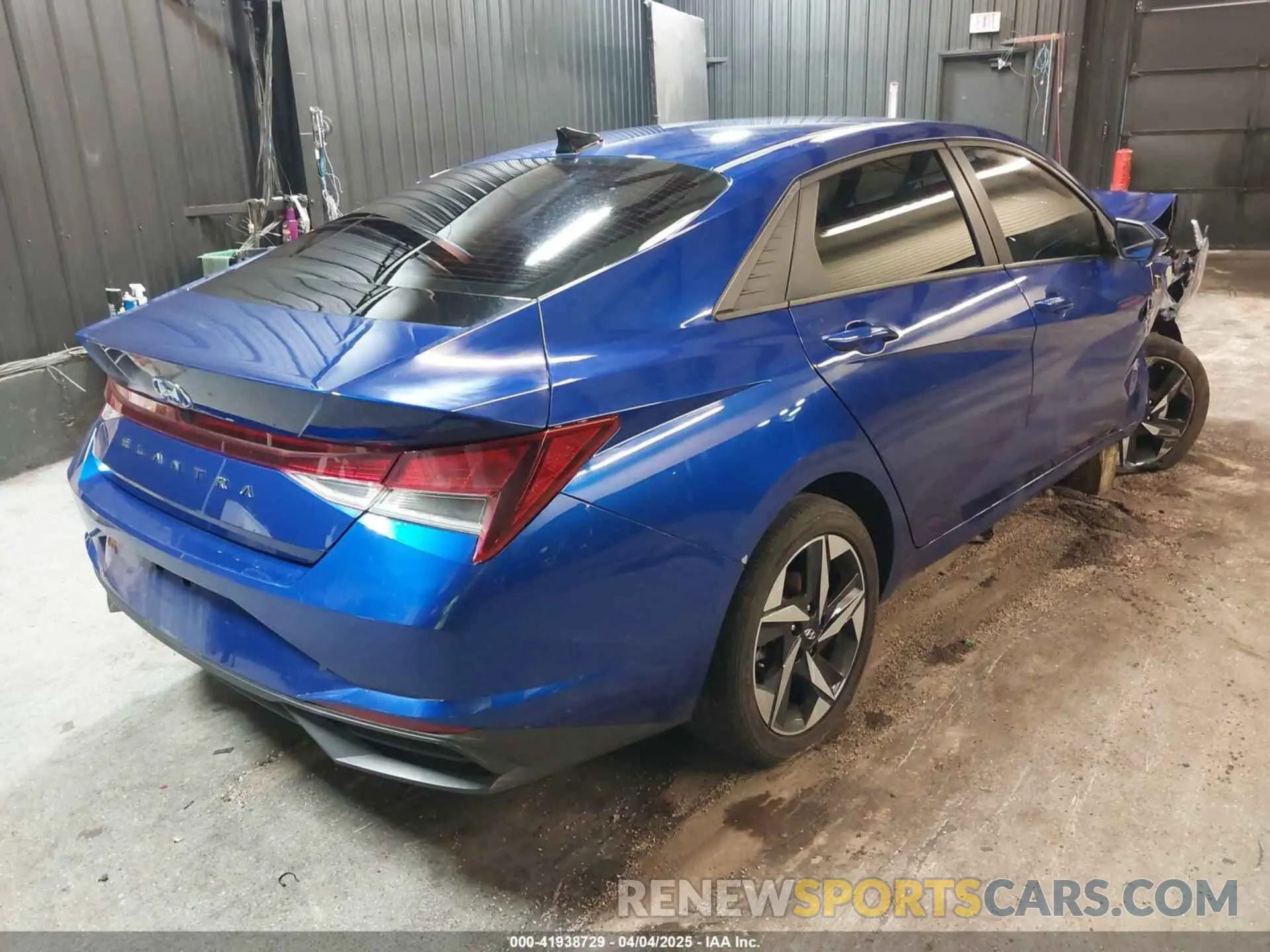4 fotografías del automóvil dañado KMHLS4AG9PU558924 HYUNDAI ELANTRA 2023