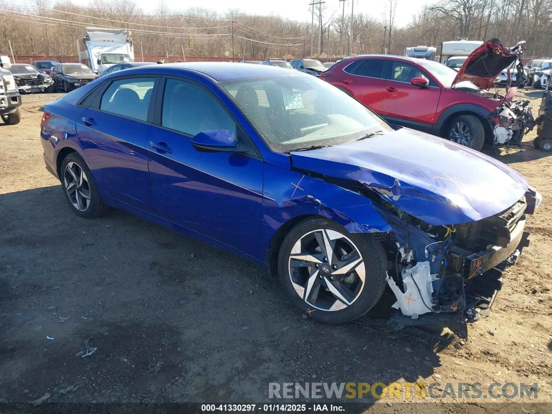1 fotografías del automóvil dañado KMHLS4AG9PU558955 HYUNDAI ELANTRA 2023