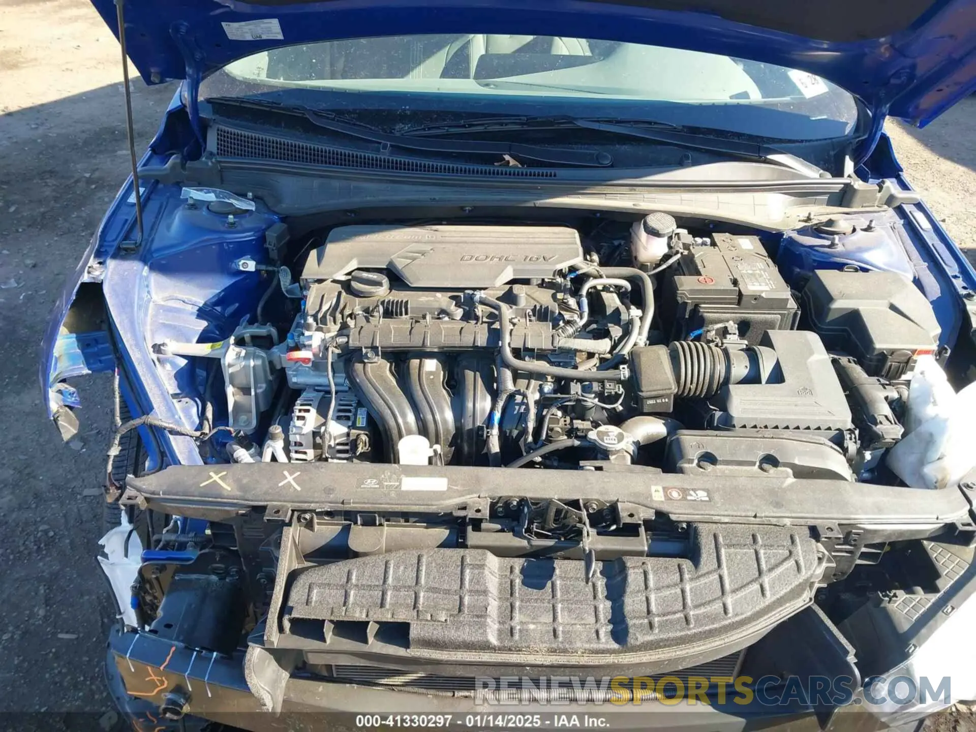 10 fotografías del automóvil dañado KMHLS4AG9PU558955 HYUNDAI ELANTRA 2023