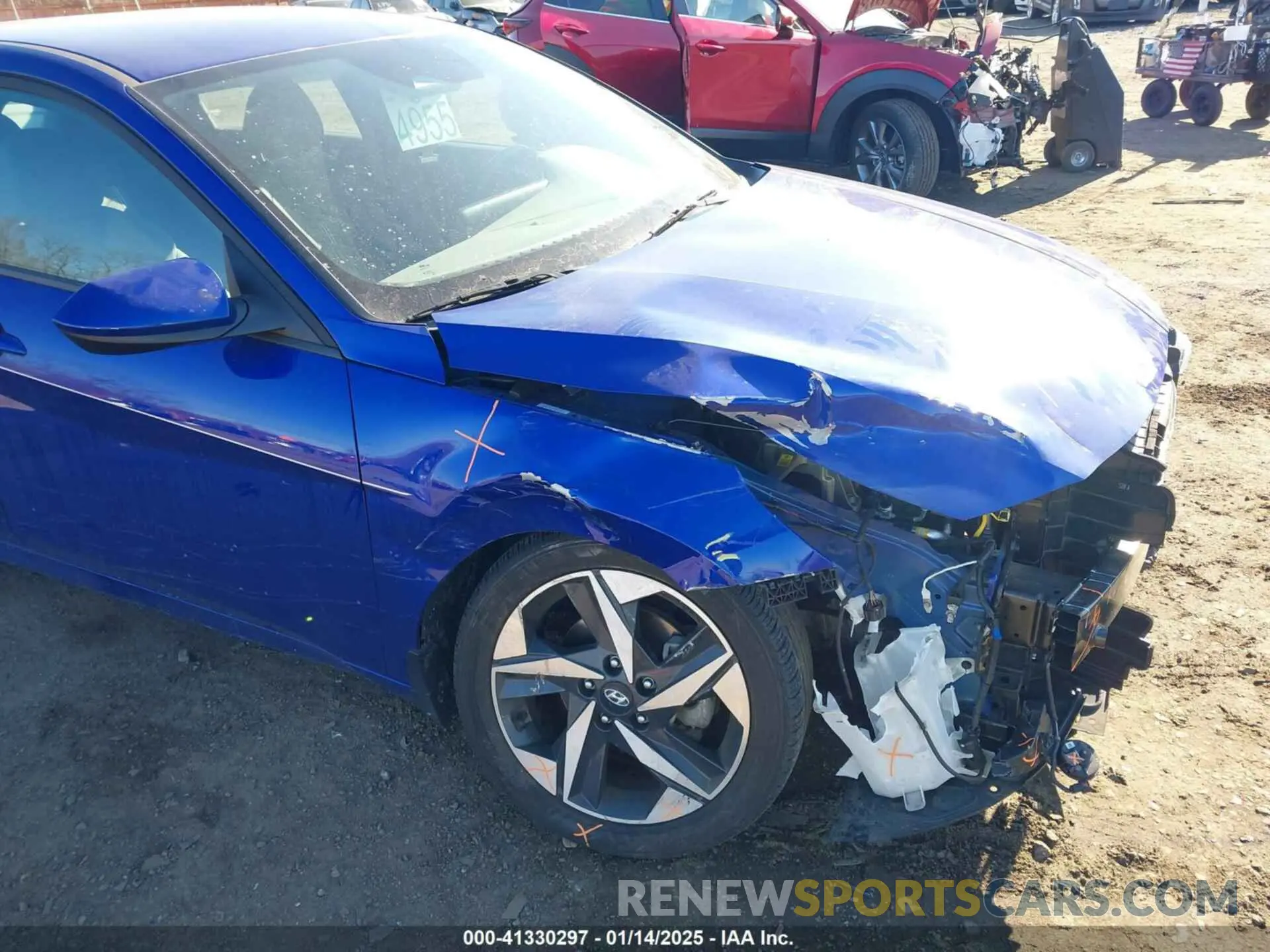 17 fotografías del automóvil dañado KMHLS4AG9PU558955 HYUNDAI ELANTRA 2023