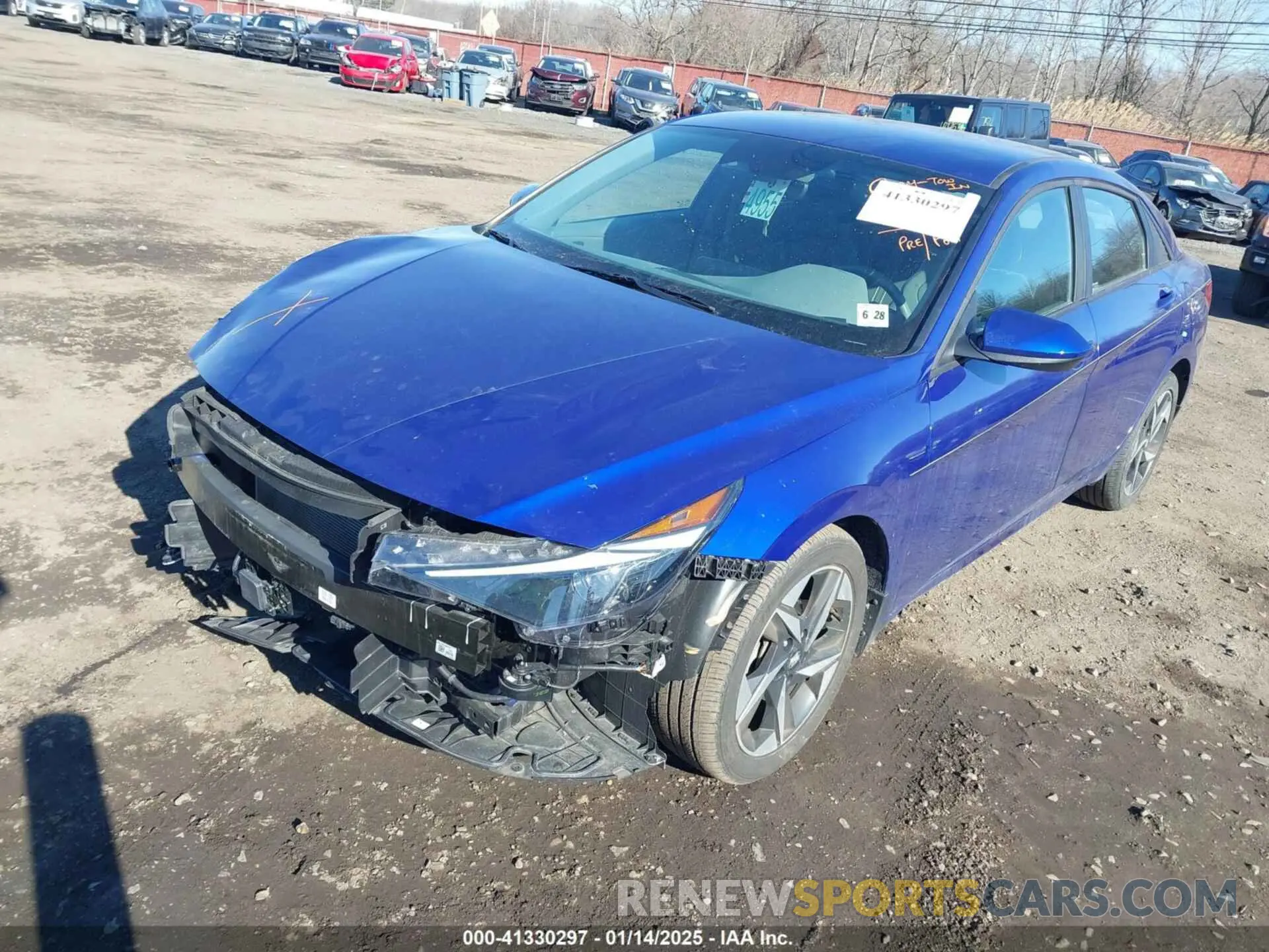 2 fotografías del automóvil dañado KMHLS4AG9PU558955 HYUNDAI ELANTRA 2023
