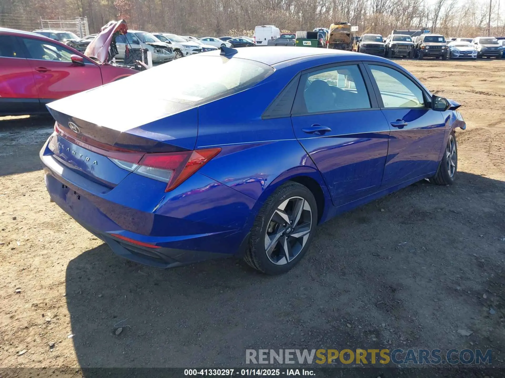4 fotografías del automóvil dañado KMHLS4AG9PU558955 HYUNDAI ELANTRA 2023