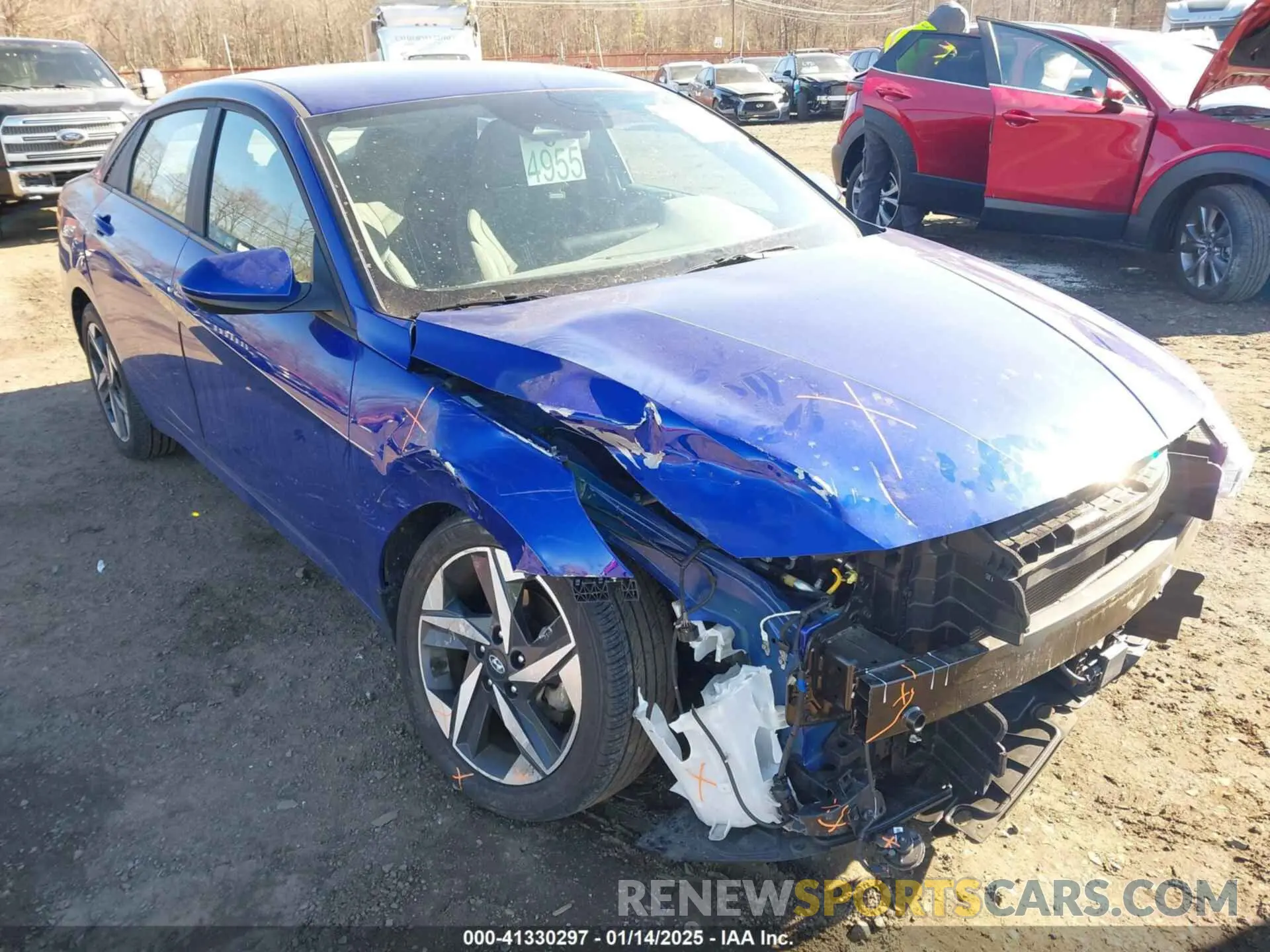 6 fotografías del automóvil dañado KMHLS4AG9PU558955 HYUNDAI ELANTRA 2023