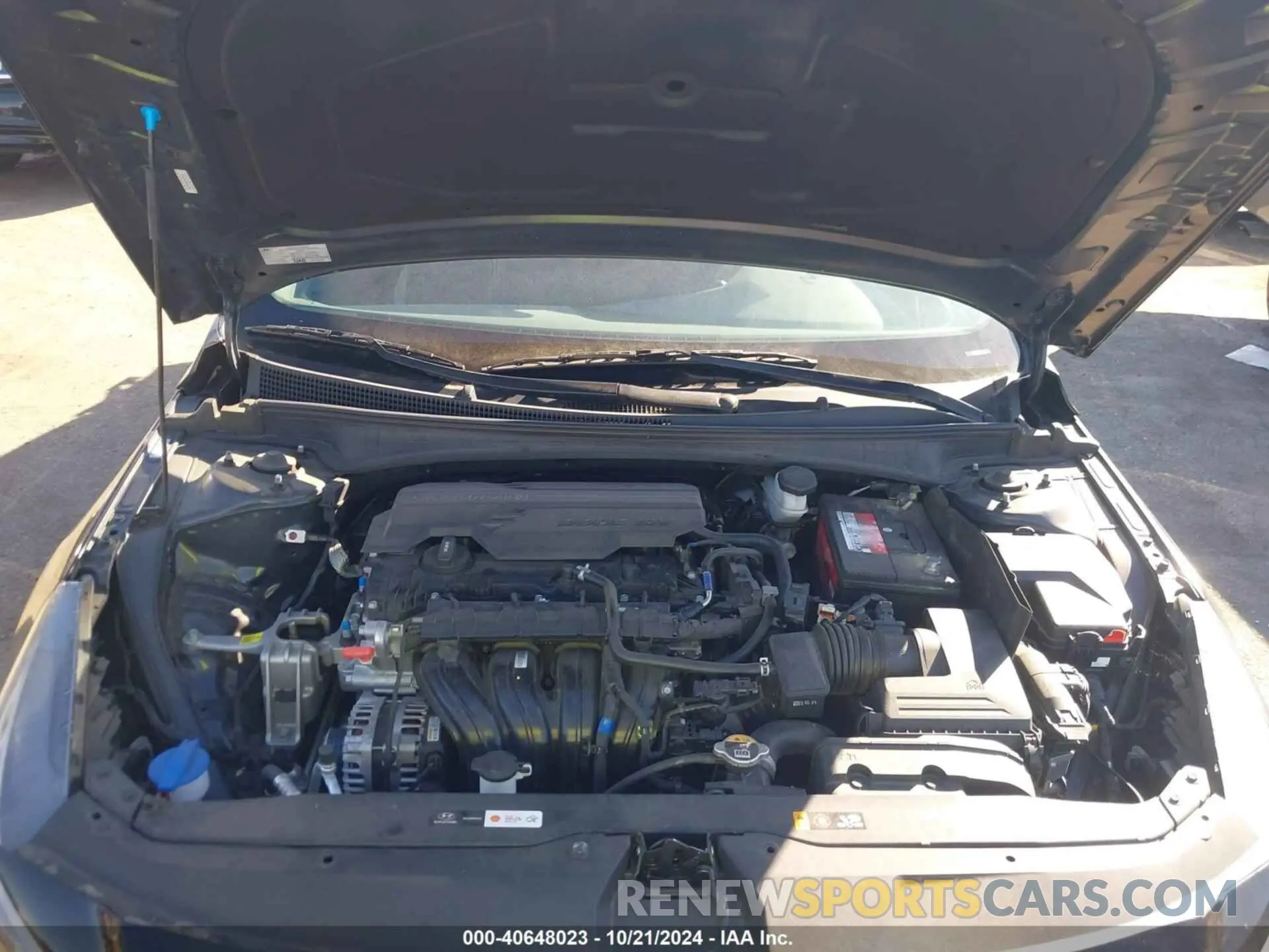 10 fotografías del automóvil dañado KMHLS4AG9PU560768 HYUNDAI ELANTRA 2023