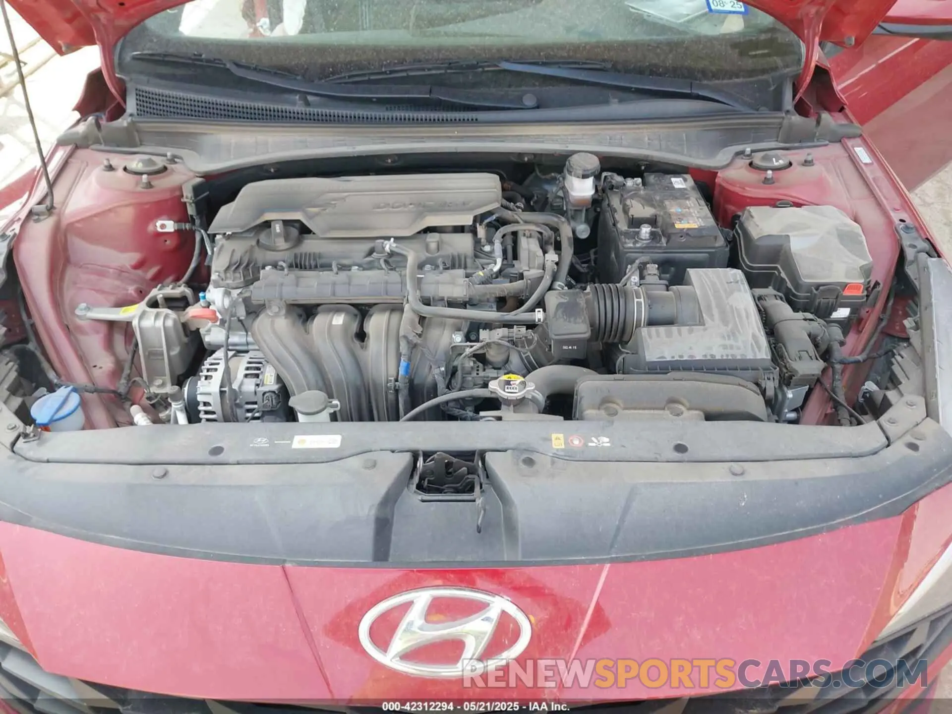 10 fotografías del automóvil dañado KMHLS4AG9PU621861 HYUNDAI ELANTRA 2023