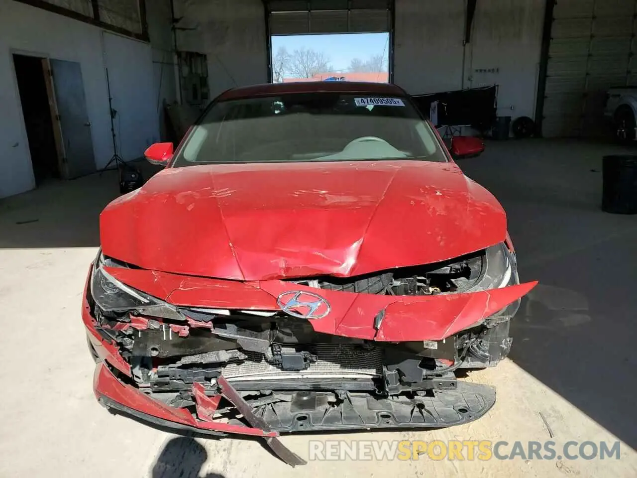 5 fotografías del automóvil dañado KMHLS4AGXPU387634 HYUNDAI ELANTRA 2023