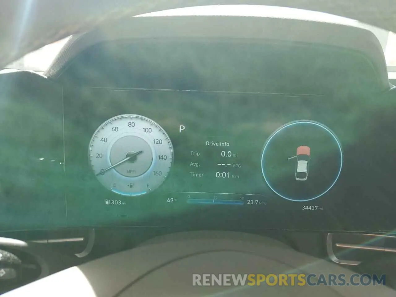 9 fotografías del automóvil dañado KMHLS4AGXPU387634 HYUNDAI ELANTRA 2023