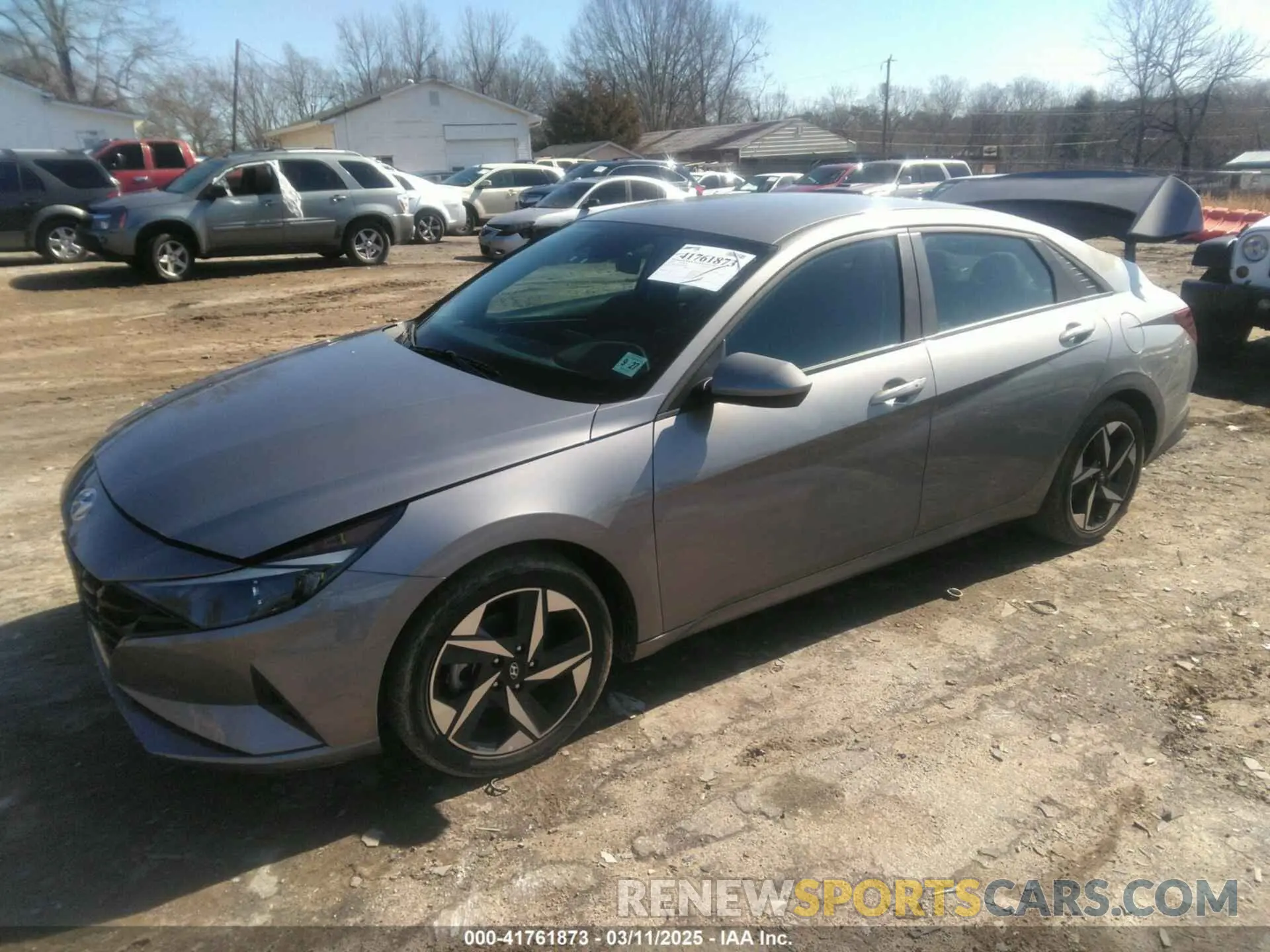 2 fotografías del automóvil dañado KMHLS4AGXPU402648 HYUNDAI ELANTRA 2023