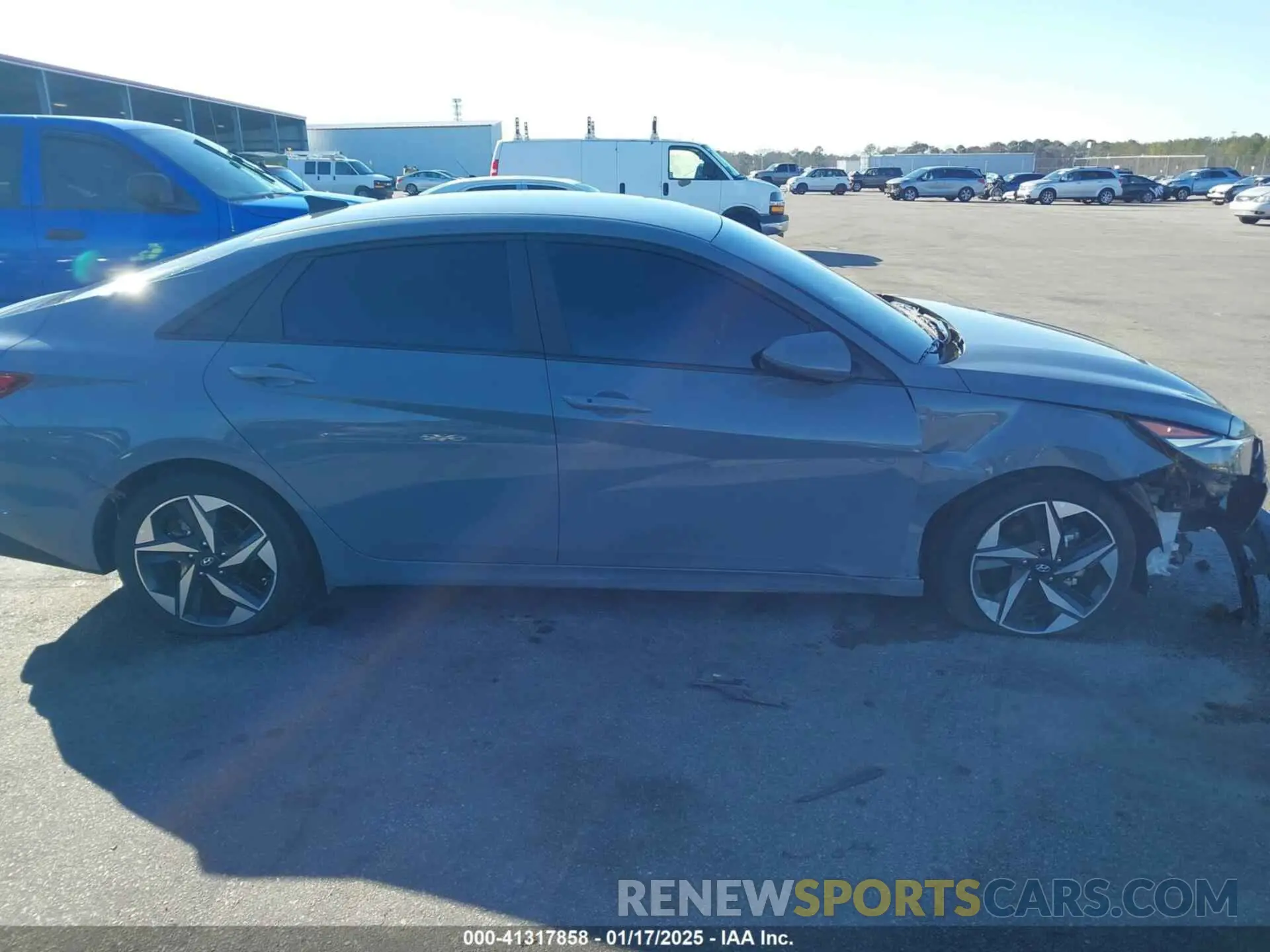 13 fotografías del automóvil dañado KMHLS4AGXPU447461 HYUNDAI ELANTRA 2023