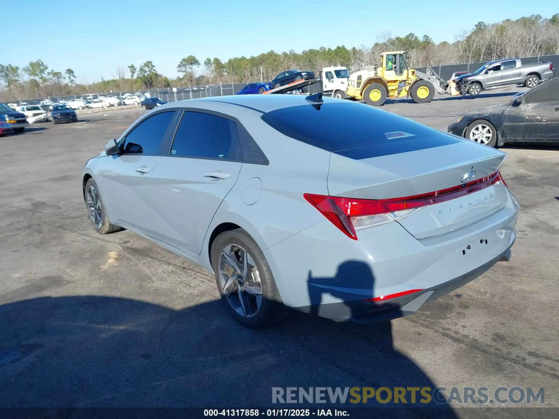 3 fotografías del automóvil dañado KMHLS4AGXPU447461 HYUNDAI ELANTRA 2023