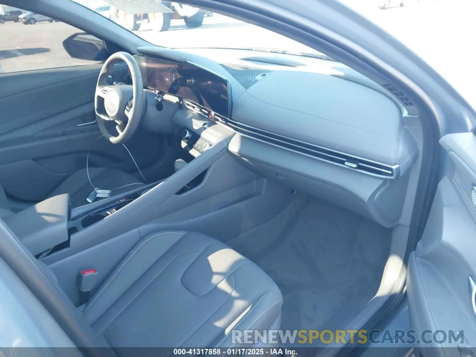 5 fotografías del automóvil dañado KMHLS4AGXPU447461 HYUNDAI ELANTRA 2023