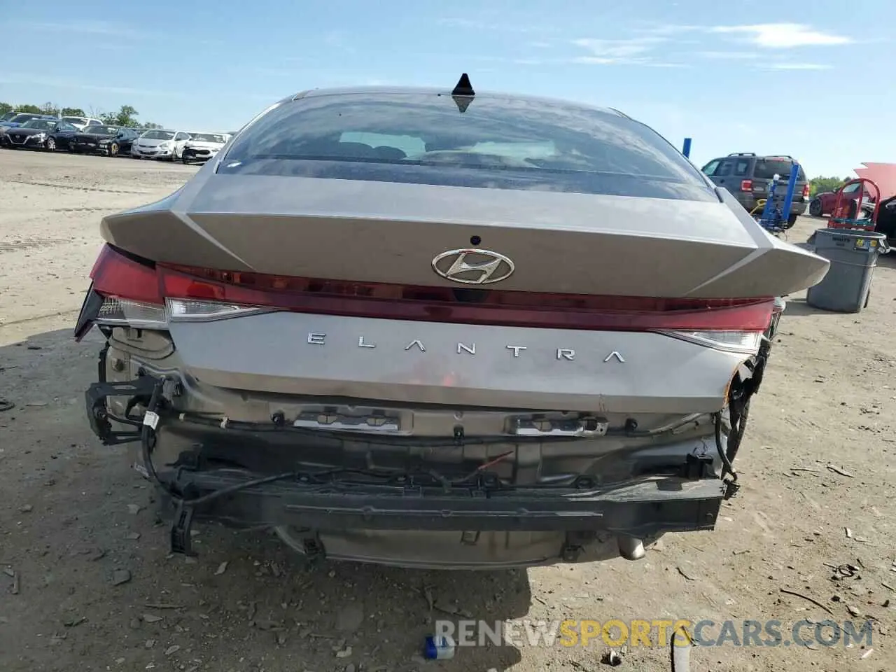 6 fotografías del automóvil dañado KMHLS4AGXPU508632 HYUNDAI ELANTRA 2023
