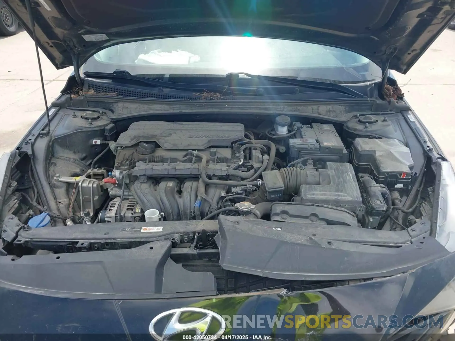 10 fotografías del automóvil dañado KMHLS4AGXPU527178 HYUNDAI ELANTRA 2023