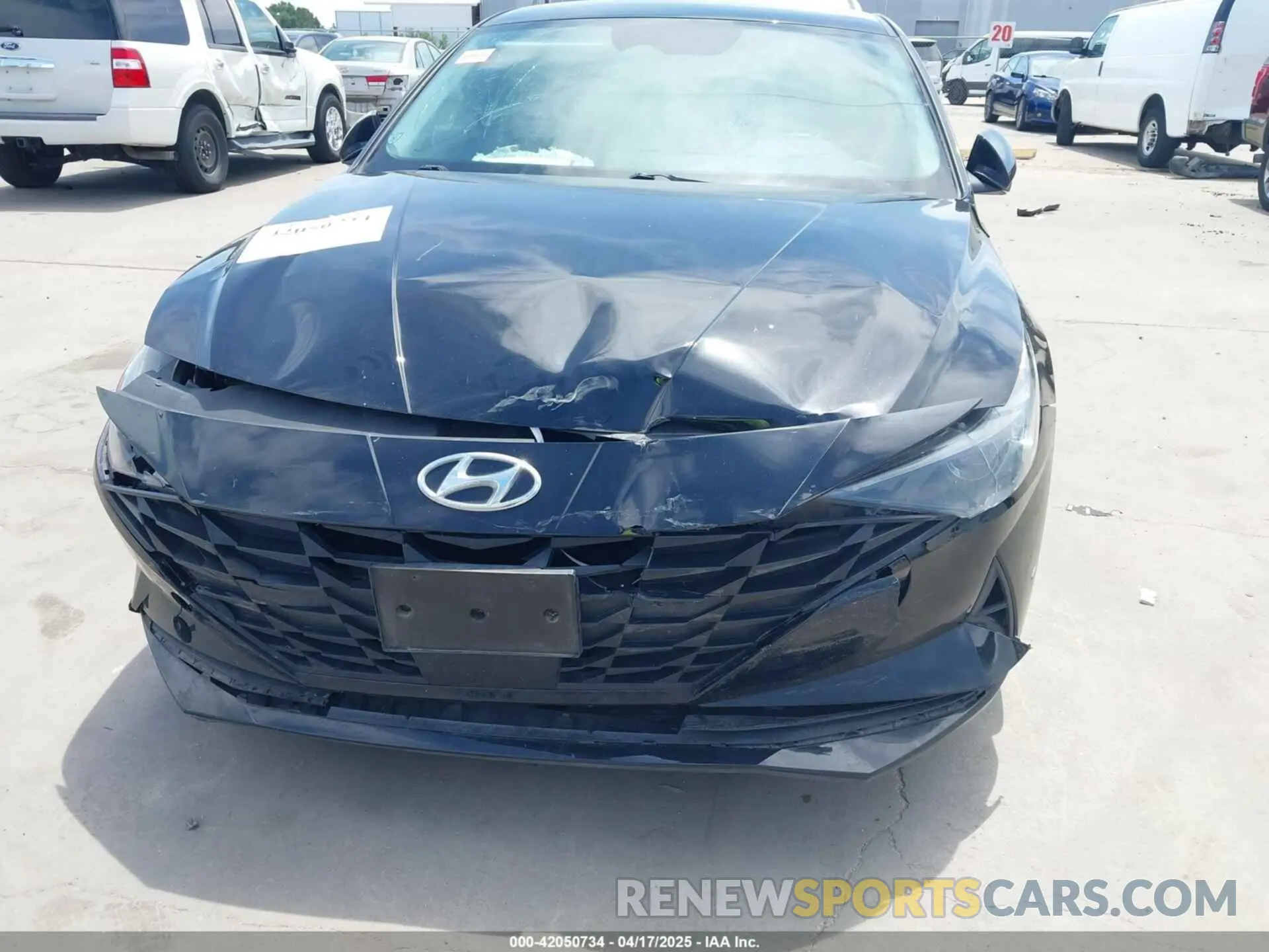 6 fotografías del automóvil dañado KMHLS4AGXPU527178 HYUNDAI ELANTRA 2023