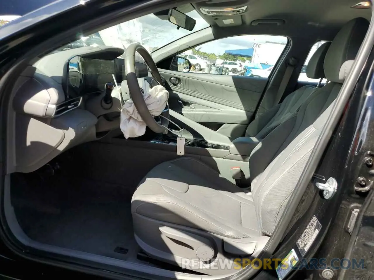 7 fotografías del automóvil dañado KMHLS4AGXPU552422 HYUNDAI ELANTRA 2023