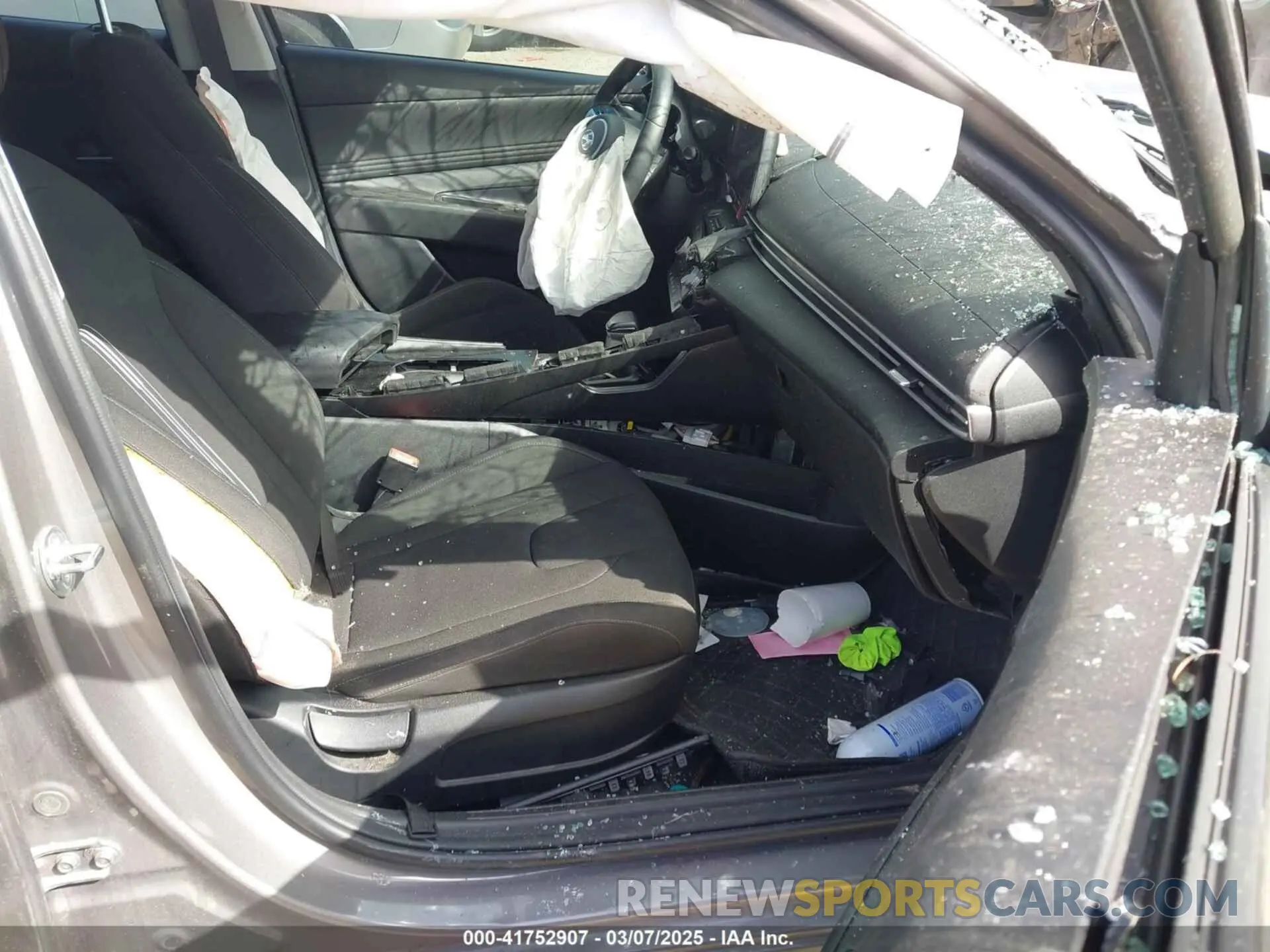 5 fotografías del automóvil dañado KMHLS4AGXPU561251 HYUNDAI ELANTRA 2023