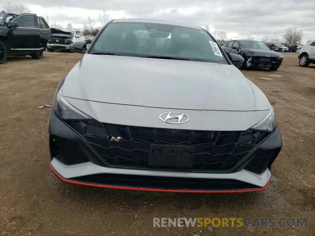 5 fotografías del automóvil dañado KMHLW4AK6PU014471 HYUNDAI ELANTRA 2023