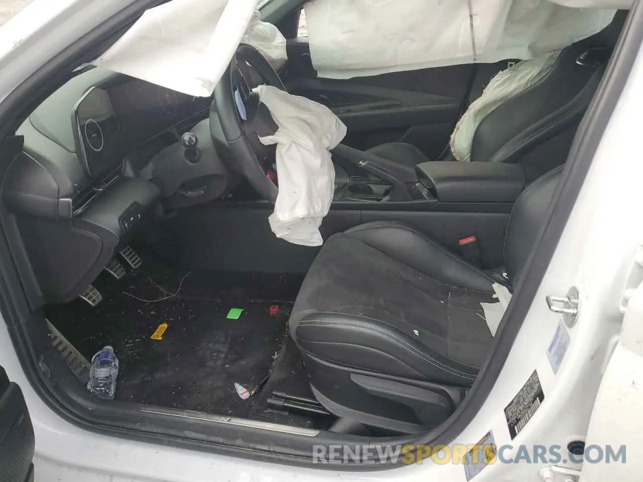 7 fotografías del automóvil dañado KMHLW4AK7PU011532 HYUNDAI ELANTRA 2023