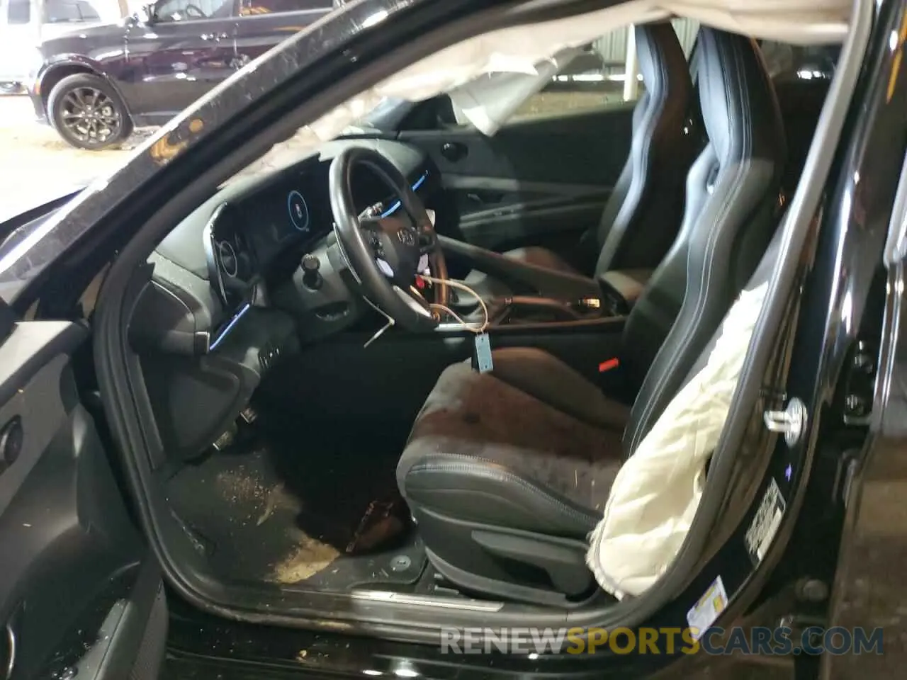 7 fotografías del automóvil dañado KMHLW4AK9PU016683 HYUNDAI ELANTRA 2023