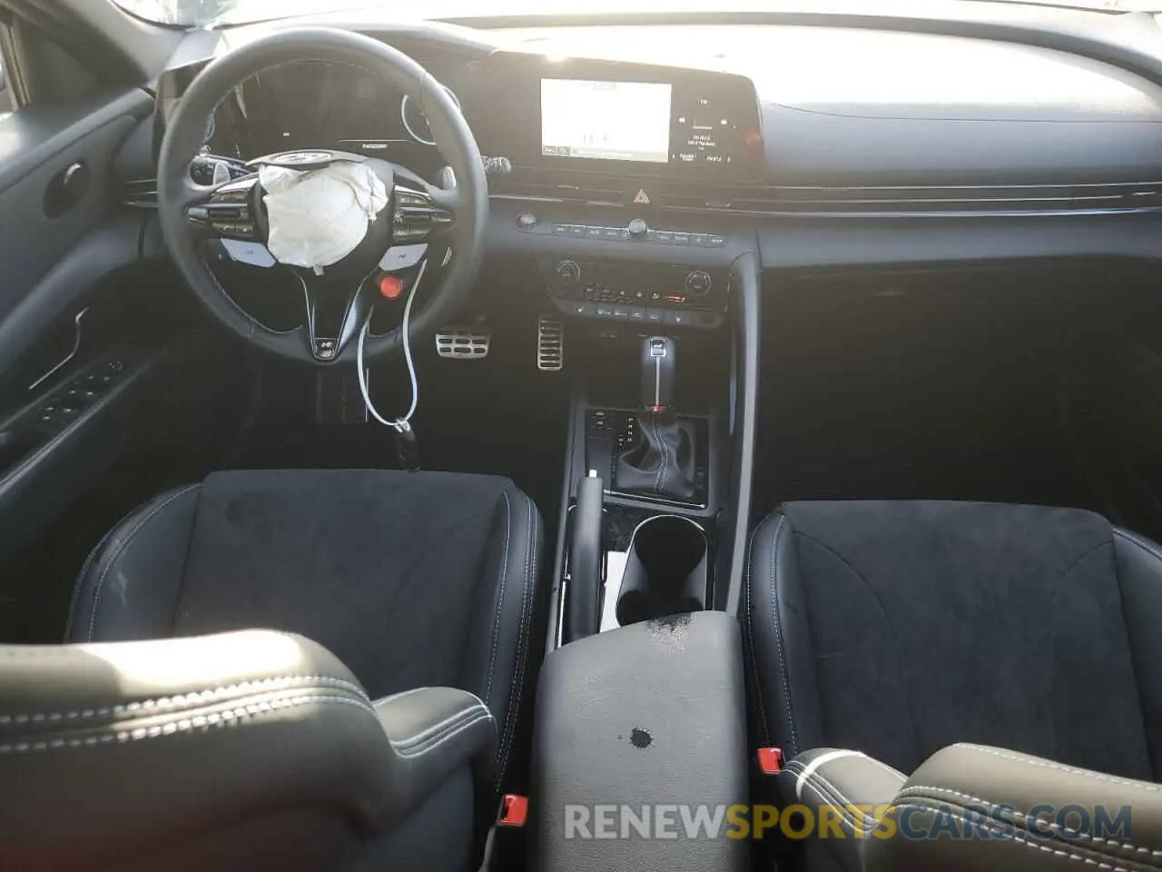 8 fotografías del automóvil dañado KMHLW4AKXPU010200 HYUNDAI ELANTRA 2023