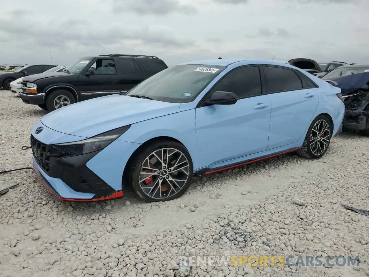 1 fotografías del automóvil dañado KMHLW4AKXPU016594 HYUNDAI ELANTRA 2023