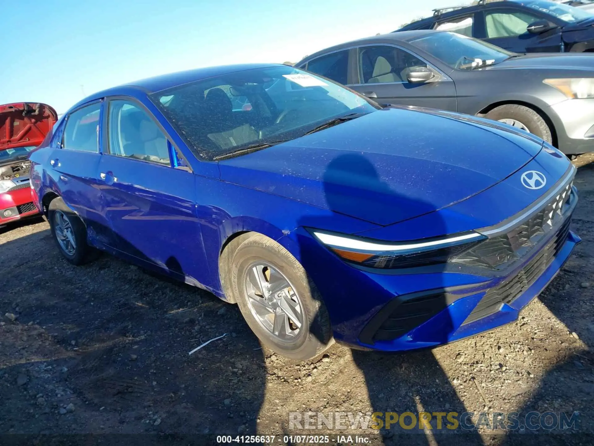 1 fotografías del automóvil dañado KMHLL4DG0RU723206 HYUNDAI ELANTRA 2024