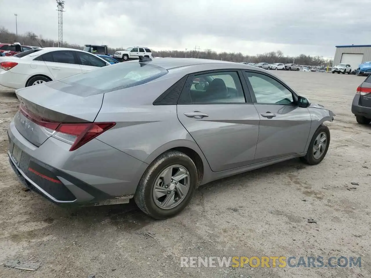 3 fotografías del automóvil dañado KMHLL4DG0RU730916 HYUNDAI ELANTRA 2024