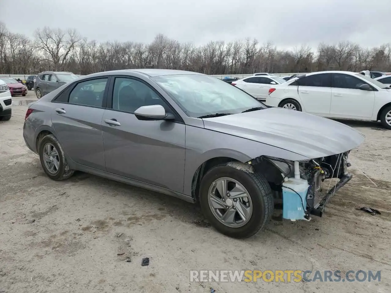 4 fotografías del automóvil dañado KMHLL4DG0RU730916 HYUNDAI ELANTRA 2024