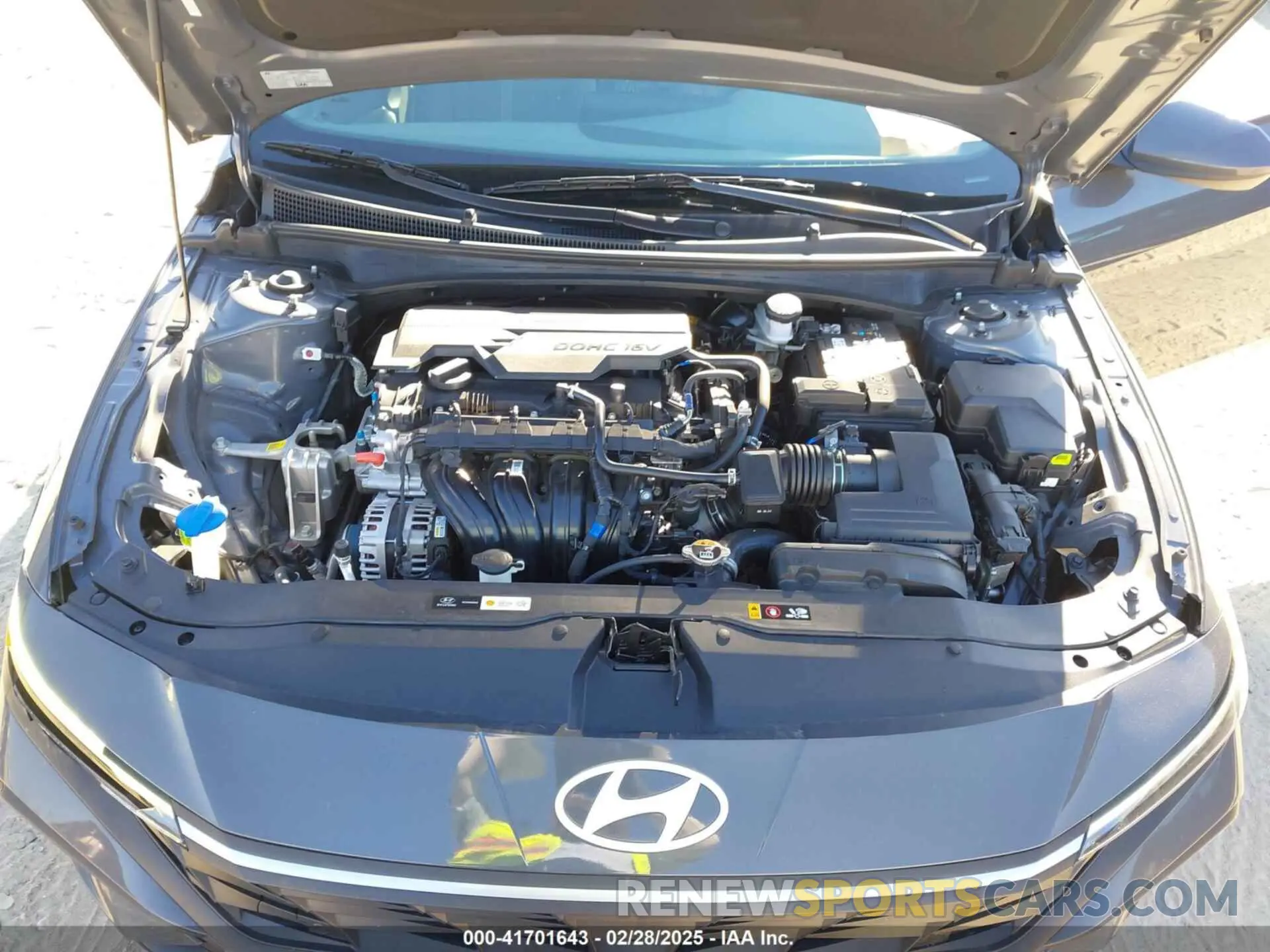 10 fotografías del automóvil dañado KMHLL4DG0RU771384 HYUNDAI ELANTRA 2024