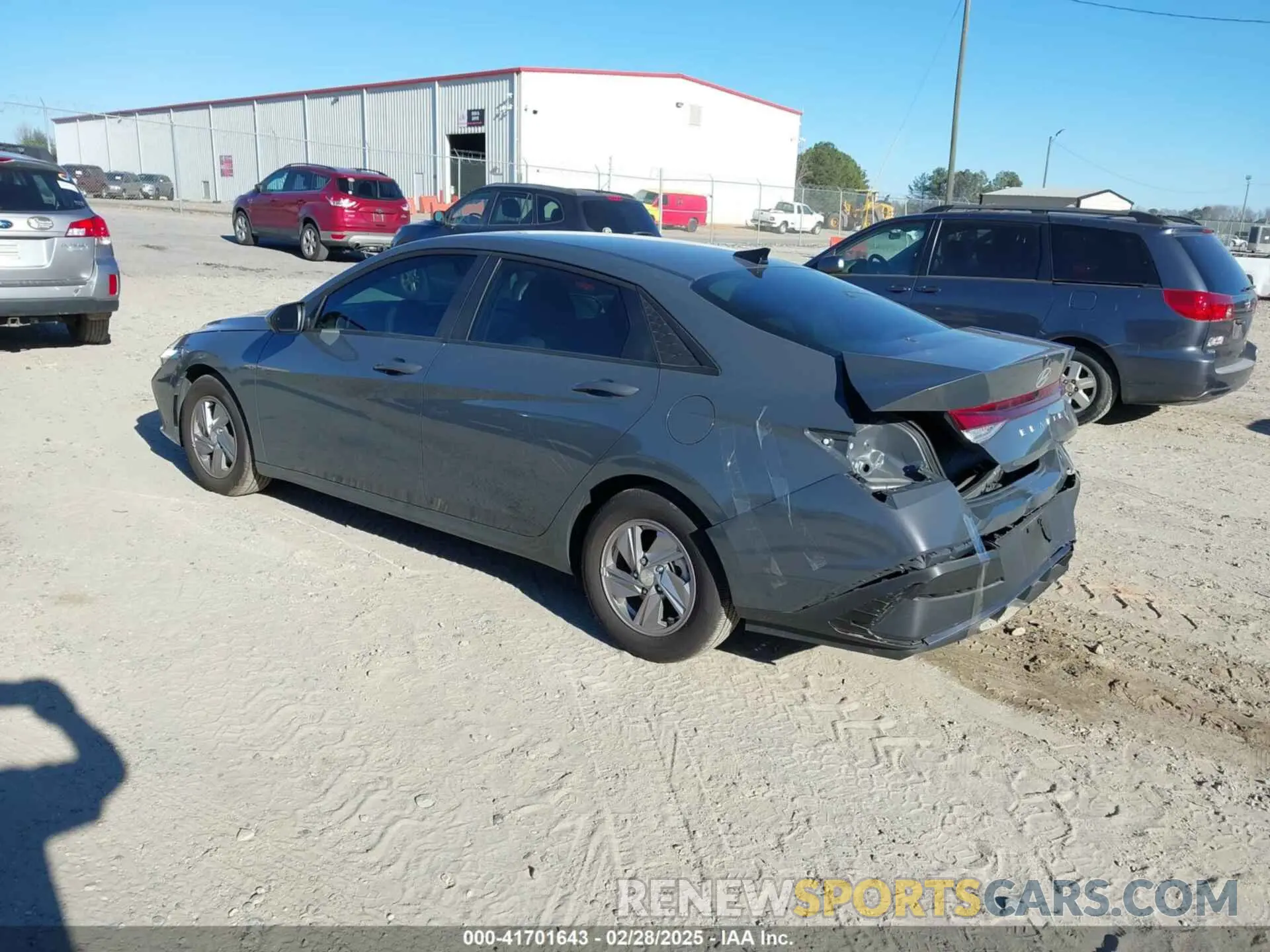 3 fotografías del automóvil dañado KMHLL4DG0RU771384 HYUNDAI ELANTRA 2024