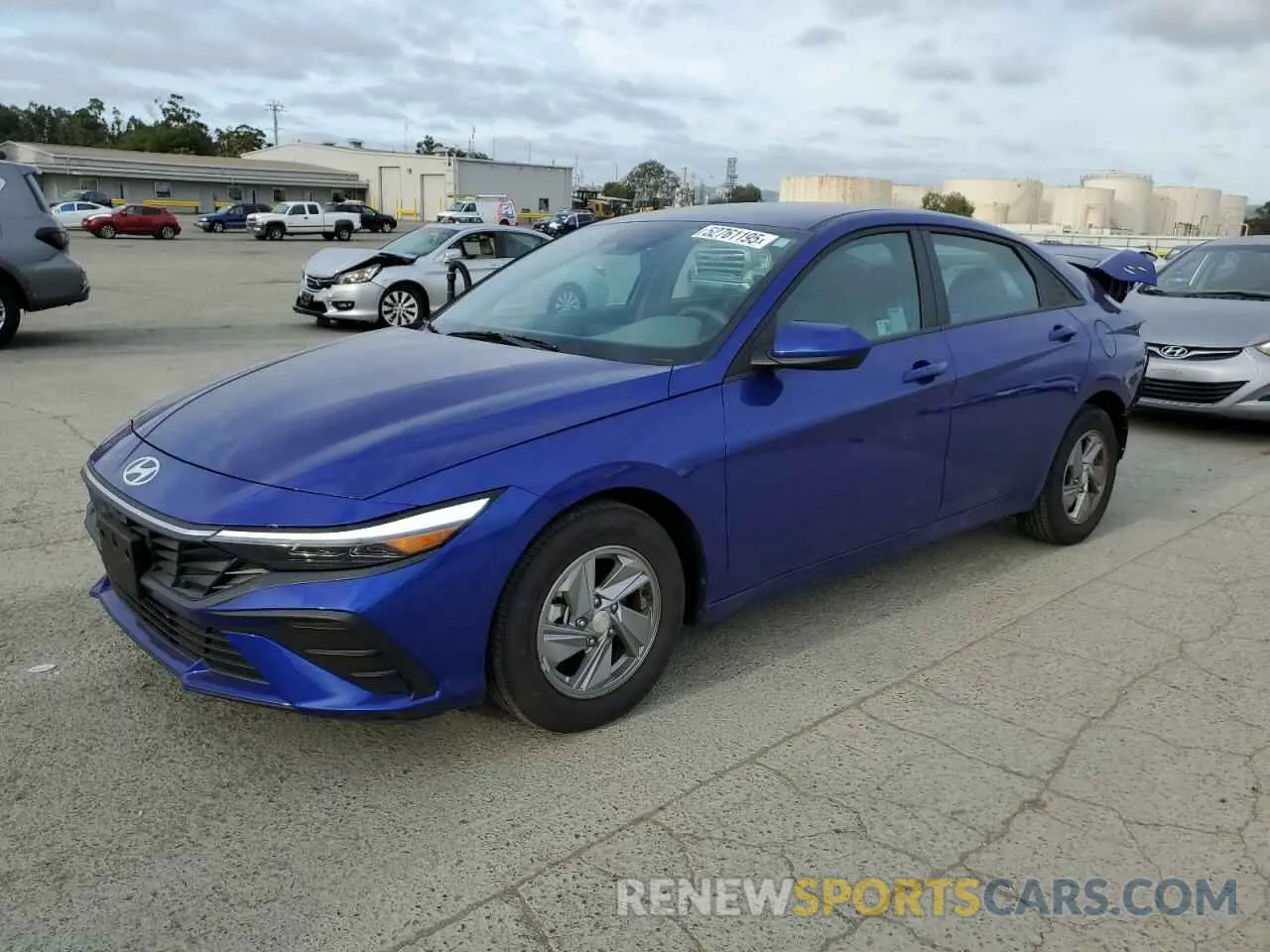 1 fotografías del automóvil dañado KMHLL4DG1RU721688 HYUNDAI ELANTRA 2024