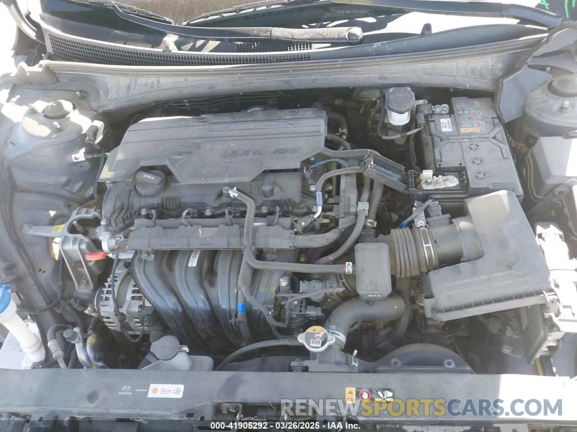 10 fotografías del automóvil dañado KMHLL4DG2RU637816 HYUNDAI ELANTRA 2024