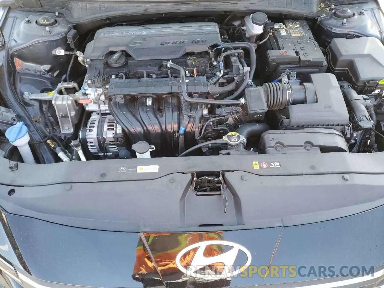 11 fotografías del automóvil dañado KMHLL4DG3RU774439 HYUNDAI ELANTRA 2024