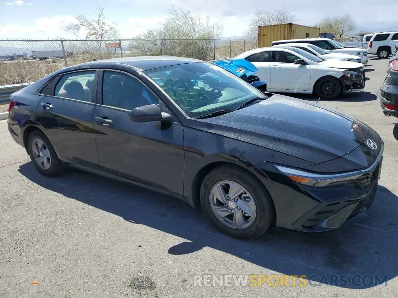 4 fotografías del automóvil dañado KMHLL4DG3RU774439 HYUNDAI ELANTRA 2024