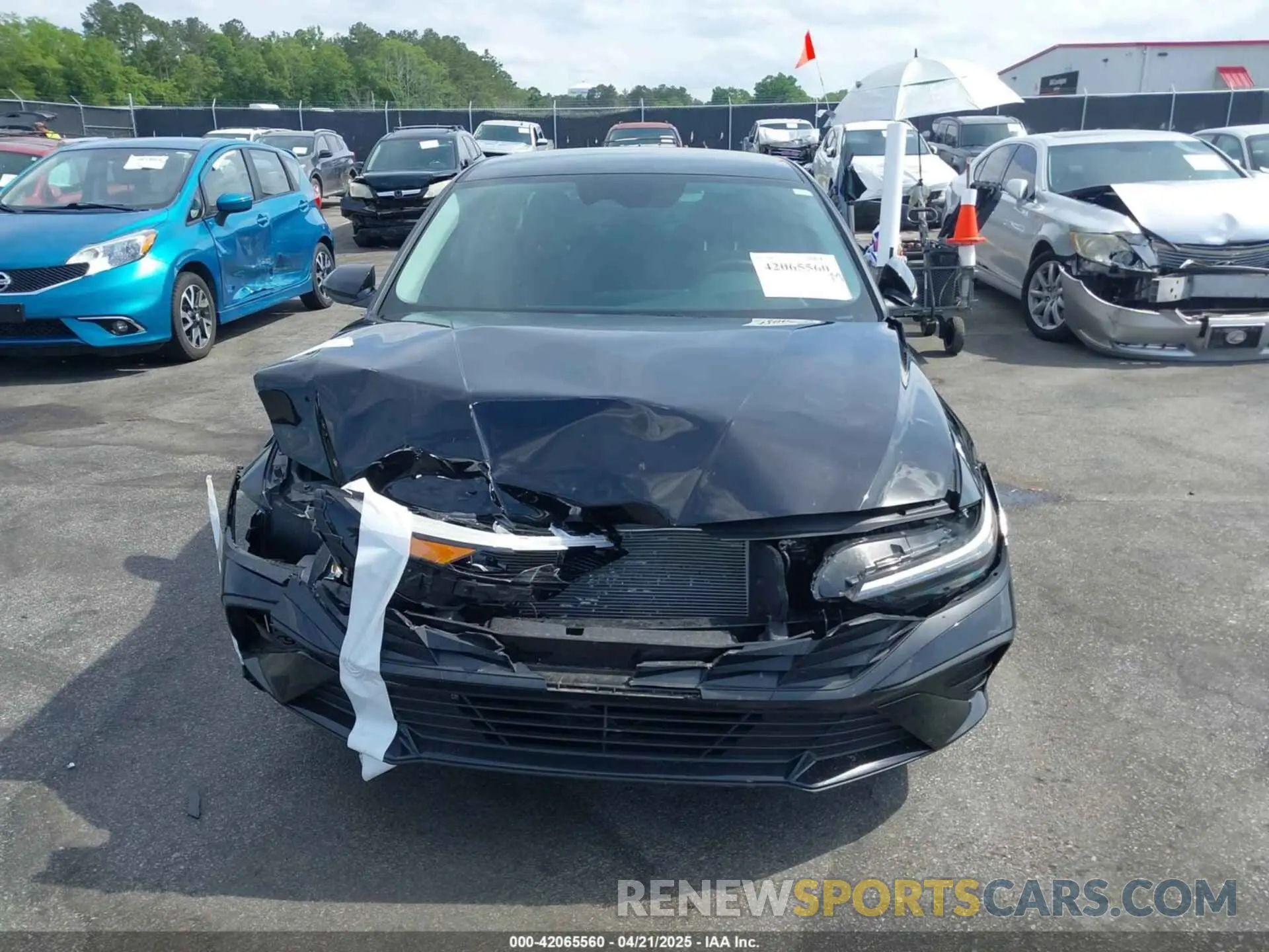 12 fotografías del automóvil dañado KMHLL4DG3RU799454 HYUNDAI ELANTRA 2024