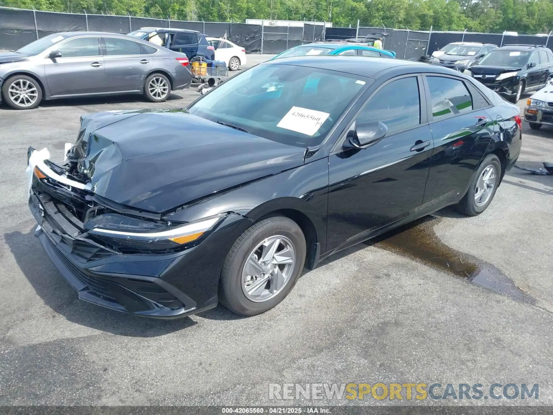 2 fotografías del automóvil dañado KMHLL4DG3RU799454 HYUNDAI ELANTRA 2024