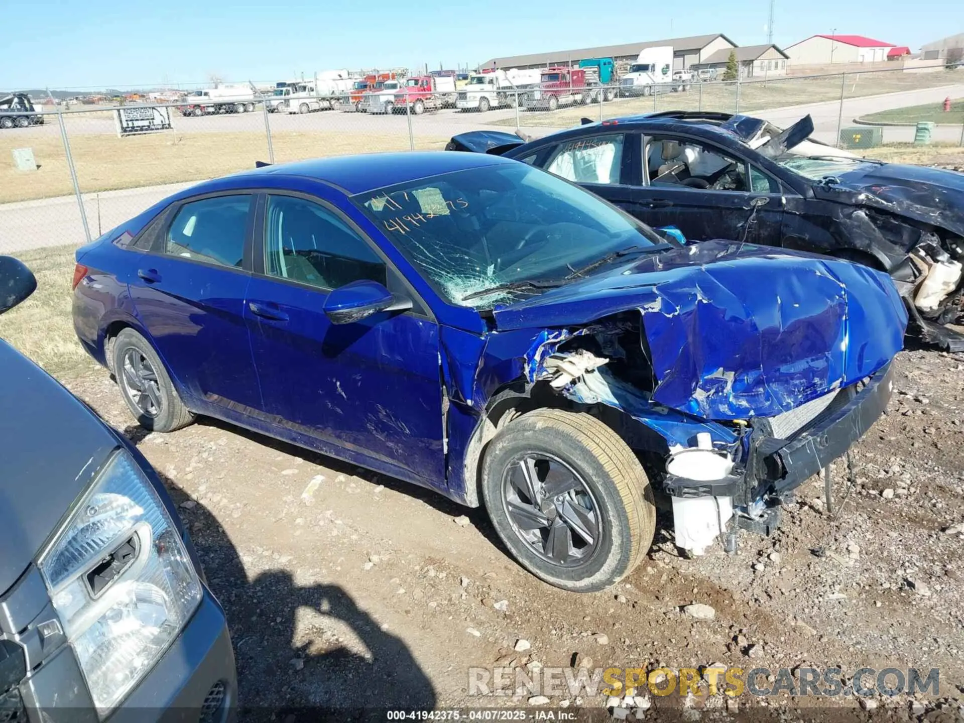 1 fotografías del automóvil dañado KMHLL4DG3RU848717 HYUNDAI ELANTRA 2024