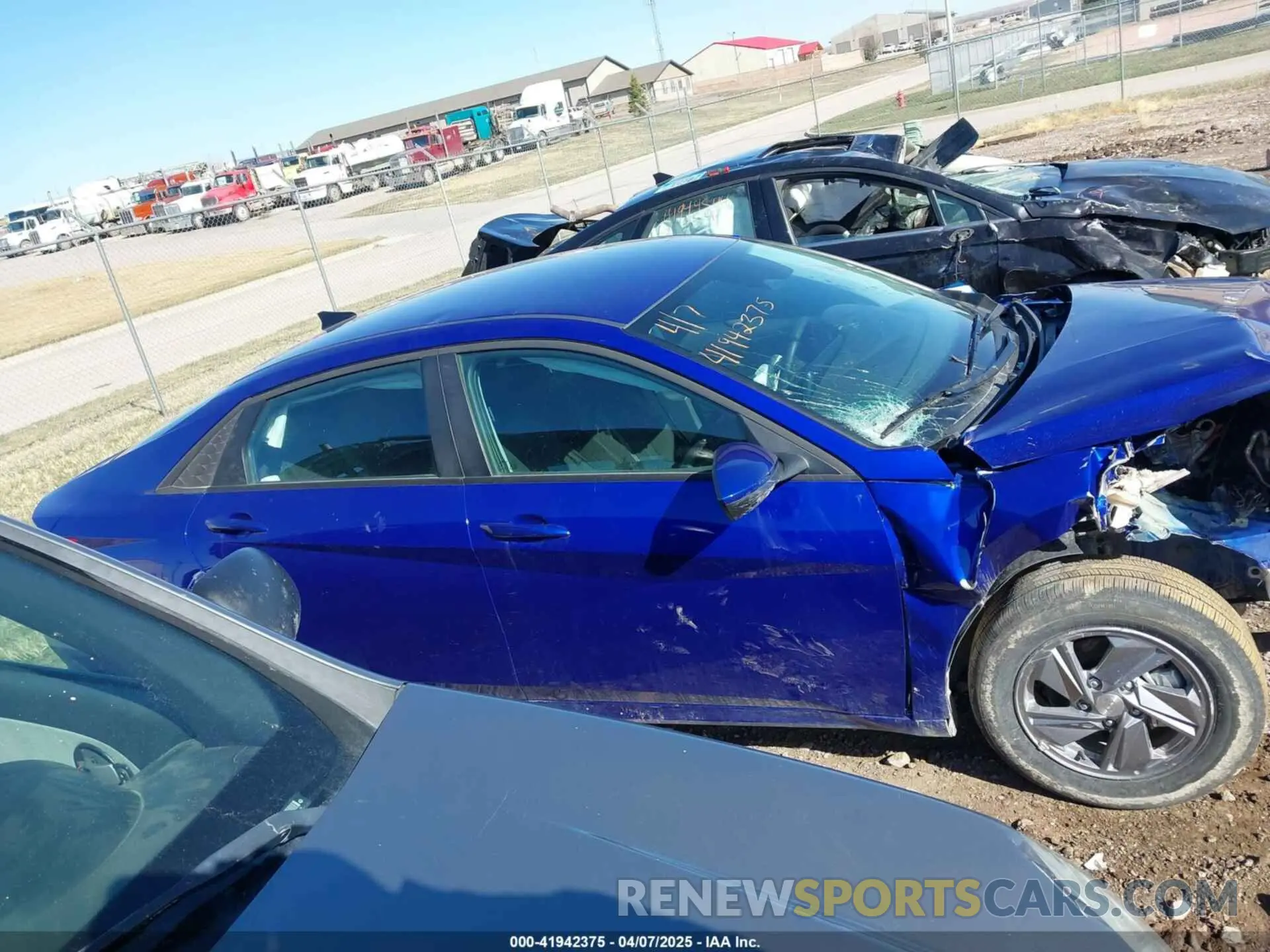 13 fotografías del automóvil dañado KMHLL4DG3RU848717 HYUNDAI ELANTRA 2024