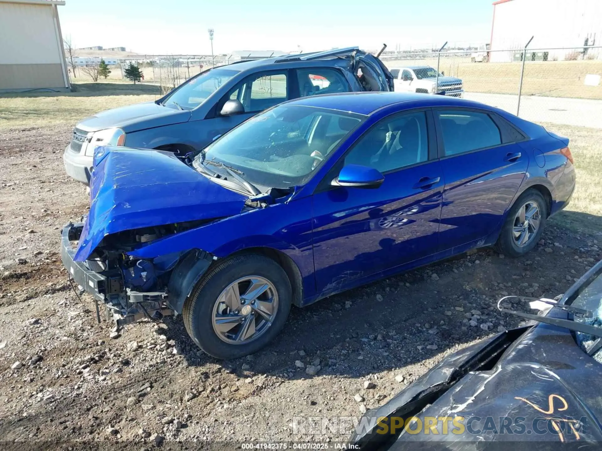 2 fotografías del automóvil dañado KMHLL4DG3RU848717 HYUNDAI ELANTRA 2024