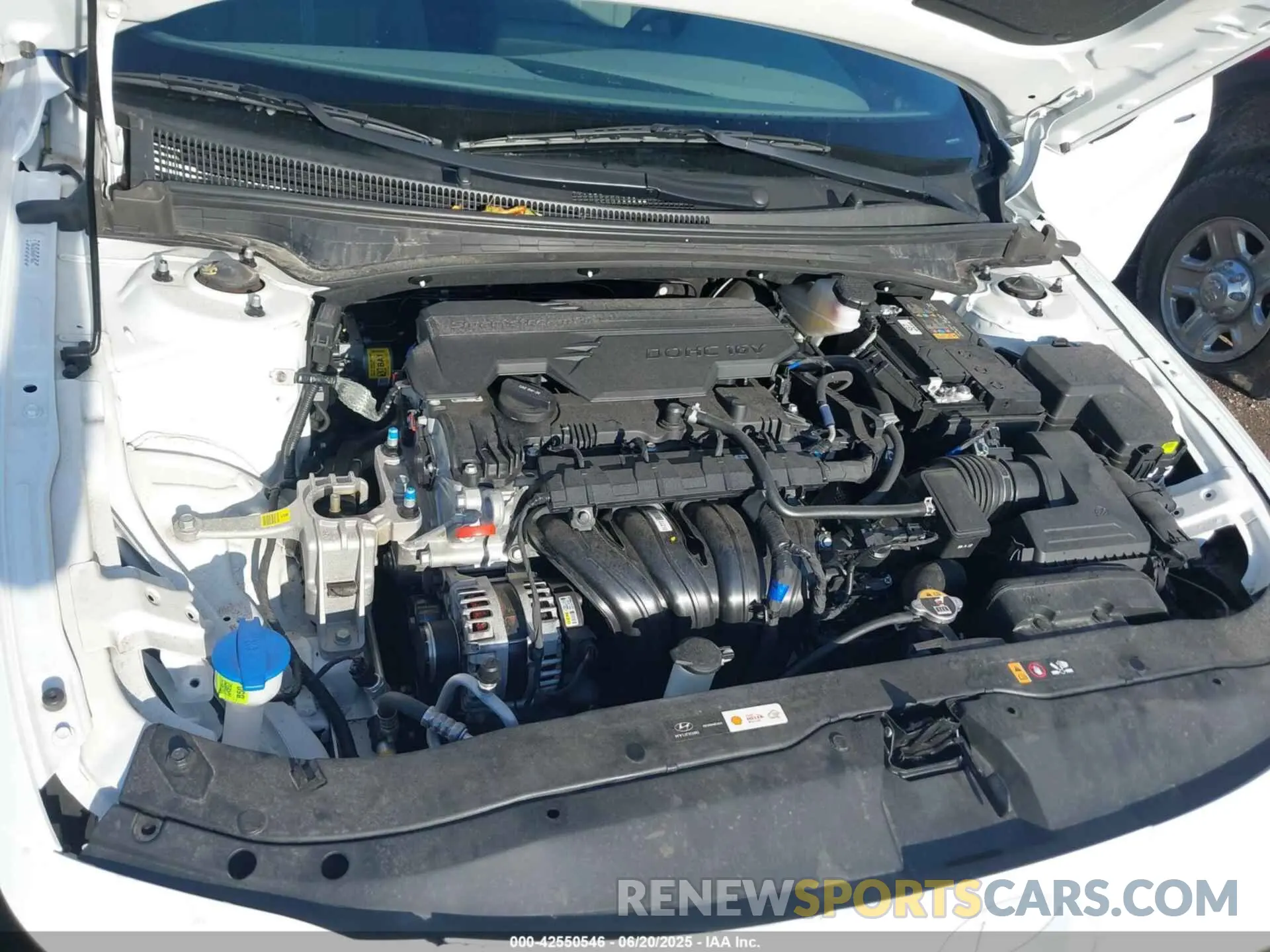 10 fotografías del automóvil dañado KMHLL4DG4RU727081 HYUNDAI ELANTRA 2024
