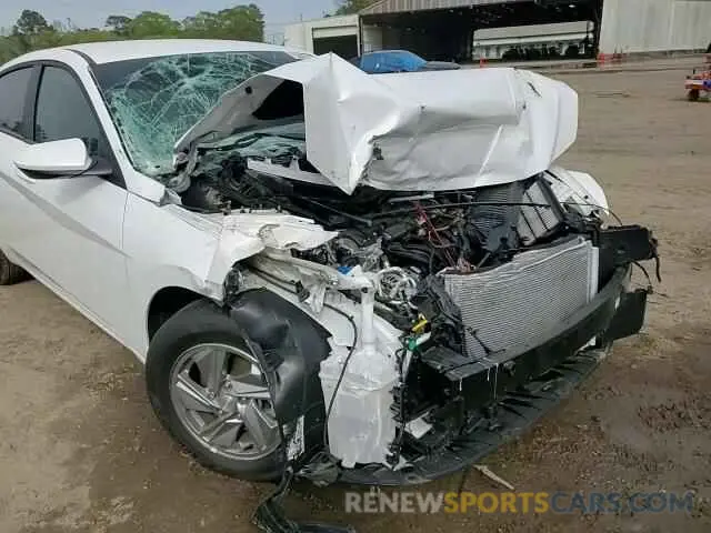 10 fotografías del automóvil dañado KMHLL4DG4RU821266 HYUNDAI ELANTRA 2024