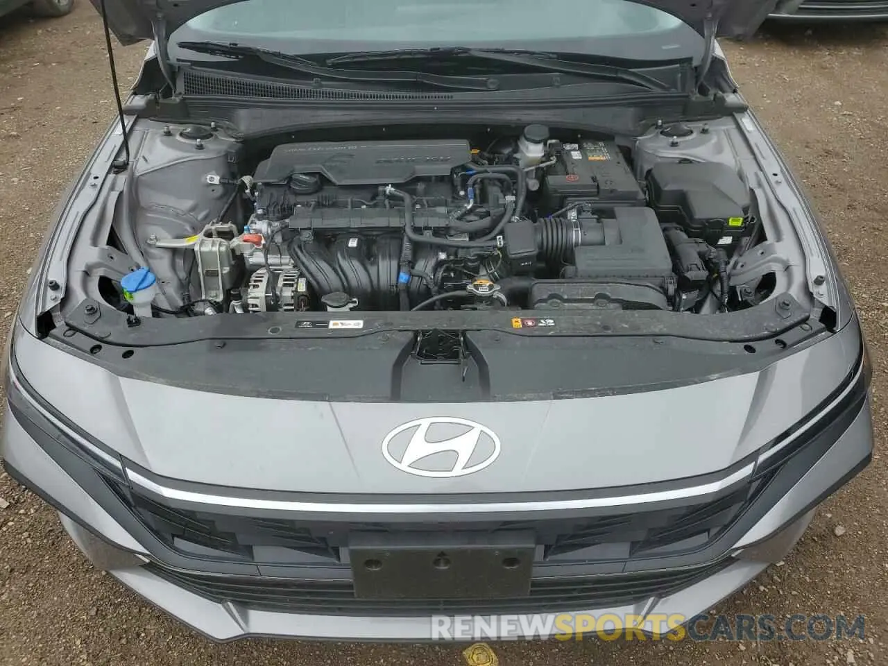 11 fotografías del automóvil dañado KMHLL4DG4RU842506 HYUNDAI ELANTRA 2024