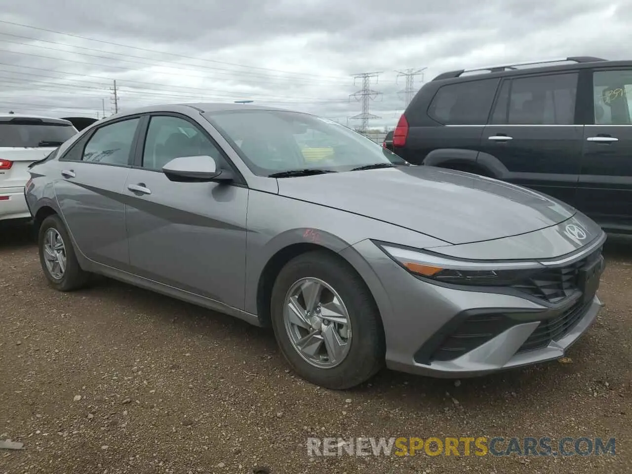 4 fotografías del automóvil dañado KMHLL4DG4RU842506 HYUNDAI ELANTRA 2024