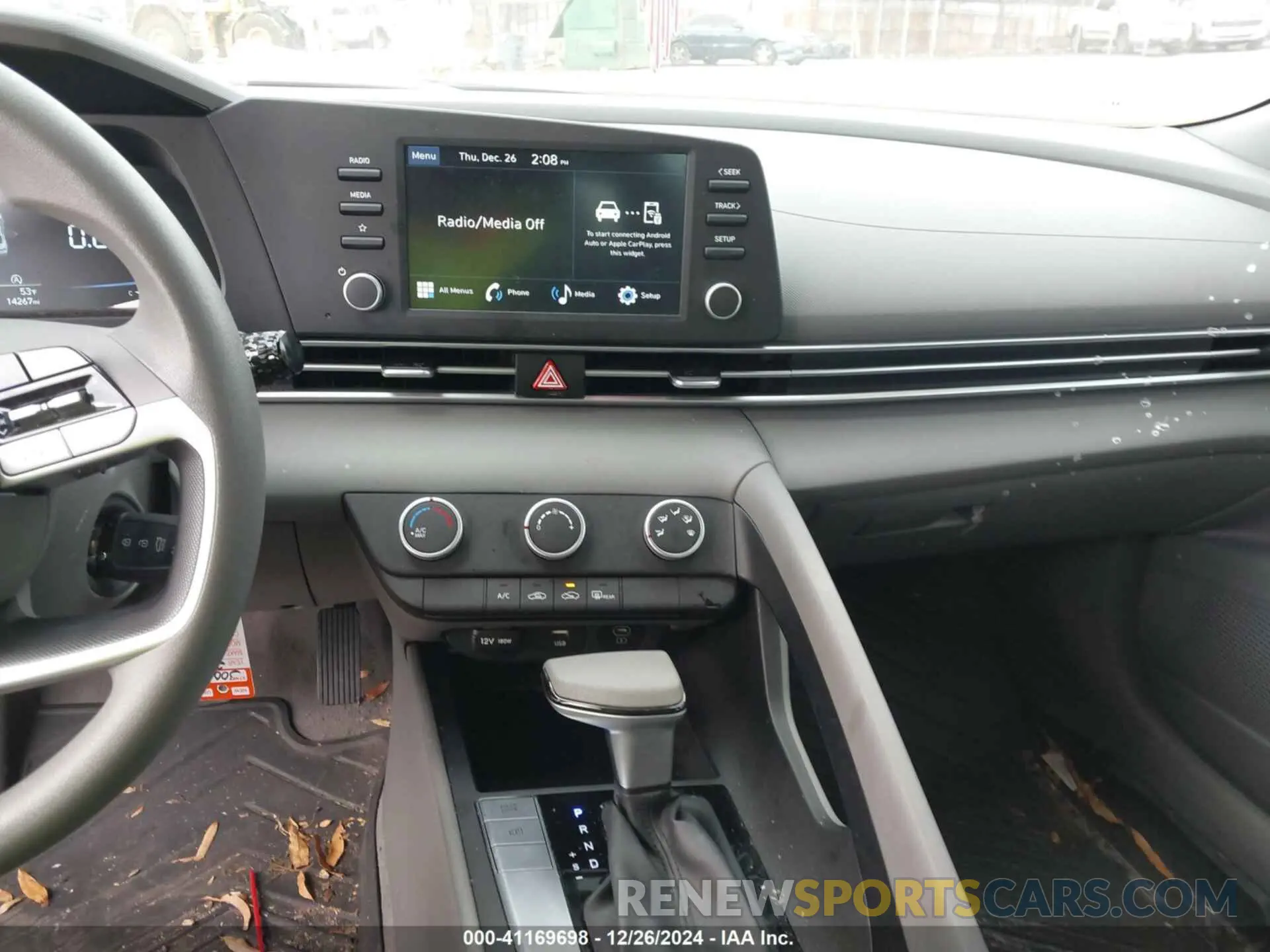12 fotografías del automóvil dañado KMHLL4DG5RU722679 HYUNDAI ELANTRA 2024