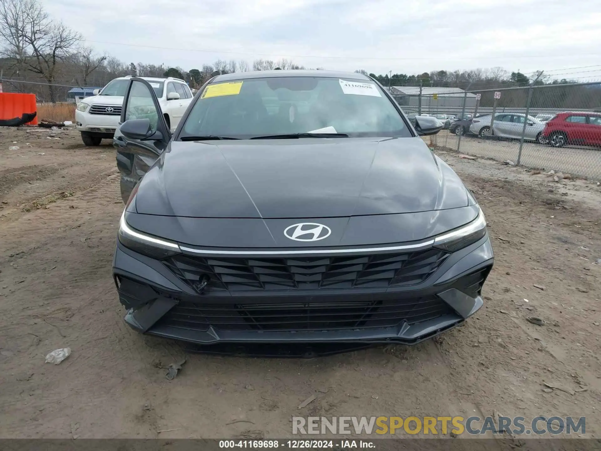 13 fotografías del automóvil dañado KMHLL4DG5RU722679 HYUNDAI ELANTRA 2024