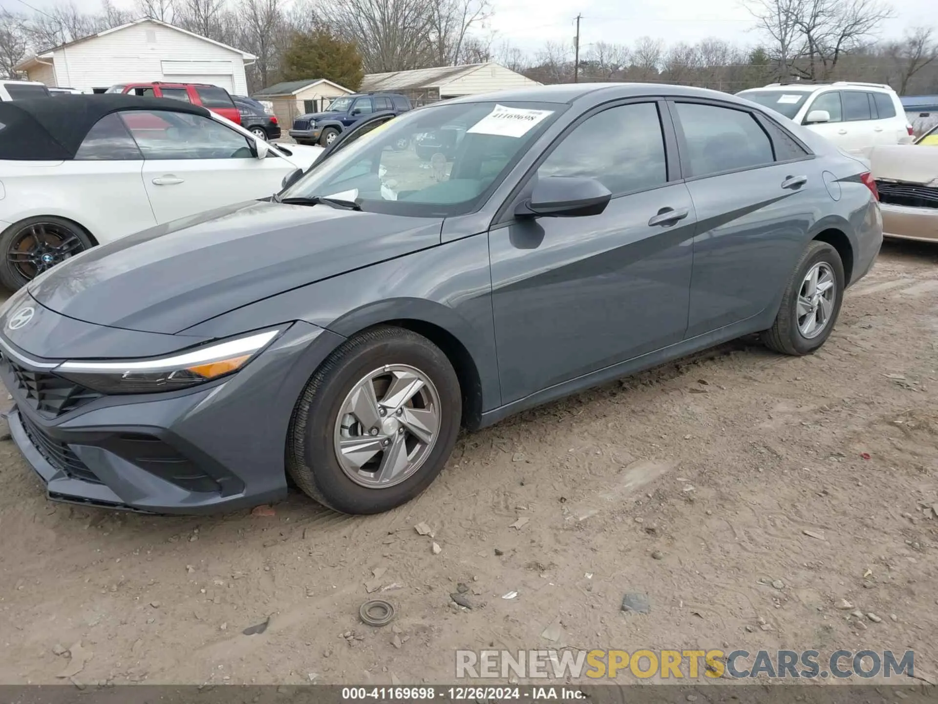 2 fotografías del automóvil dañado KMHLL4DG5RU722679 HYUNDAI ELANTRA 2024