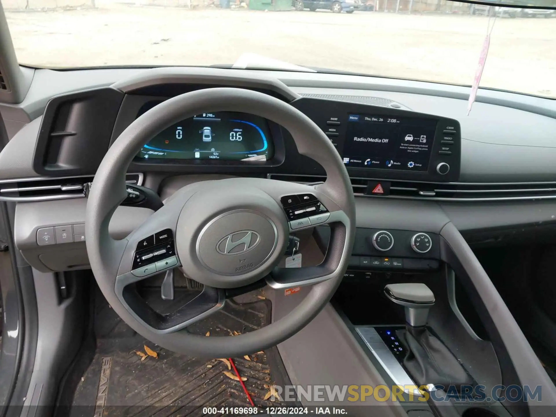20 fotografías del automóvil dañado KMHLL4DG5RU722679 HYUNDAI ELANTRA 2024