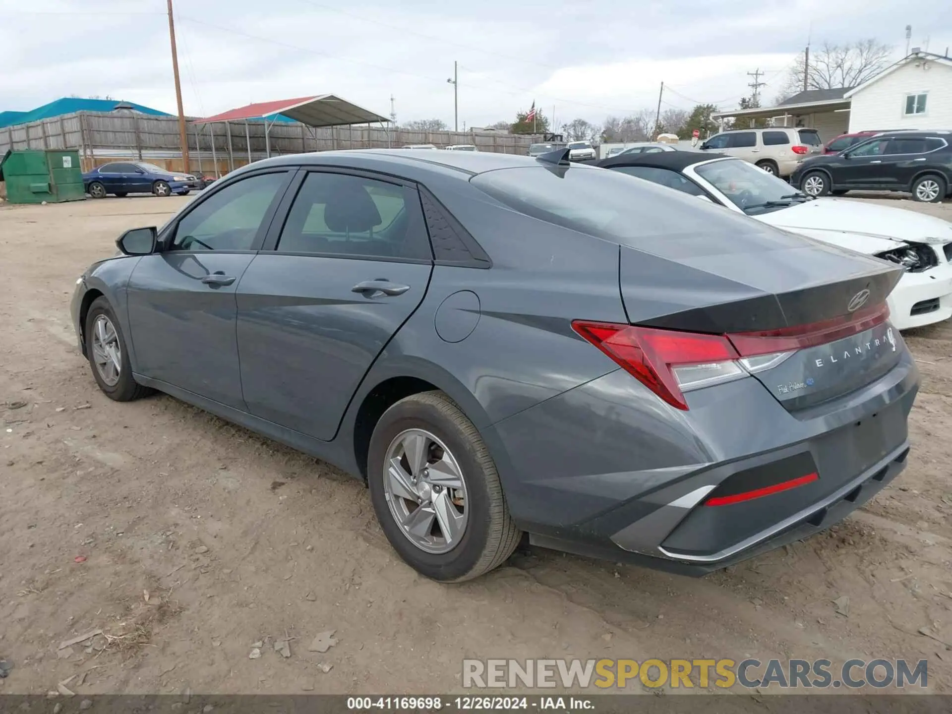 3 fotografías del automóvil dañado KMHLL4DG5RU722679 HYUNDAI ELANTRA 2024