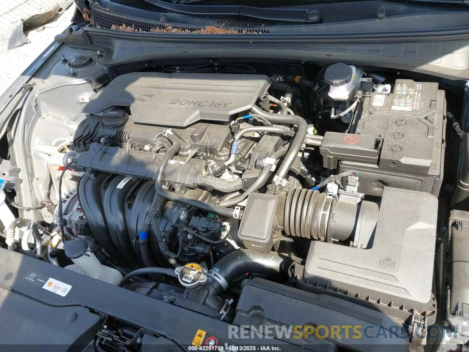 10 fotografías del automóvil dañado KMHLL4DG5RU726988 HYUNDAI ELANTRA 2024